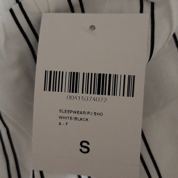 Pinstriped Drawstring PJ Shorts - Picture 4 of 4